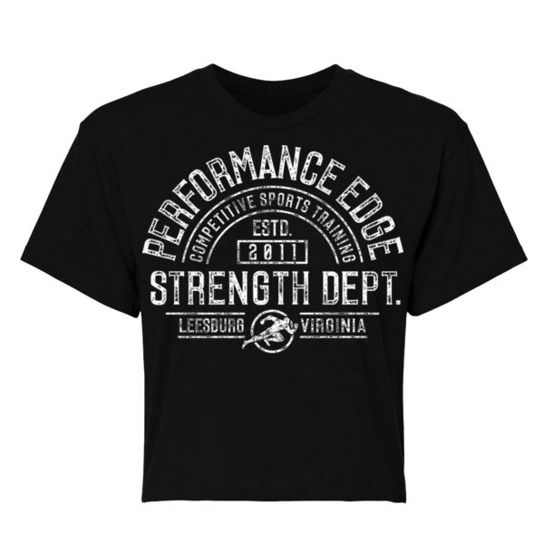 STRENGTH DEPT - WOMEN'S CROP T-SHIRT - $6KB1AR$ Thumbnail