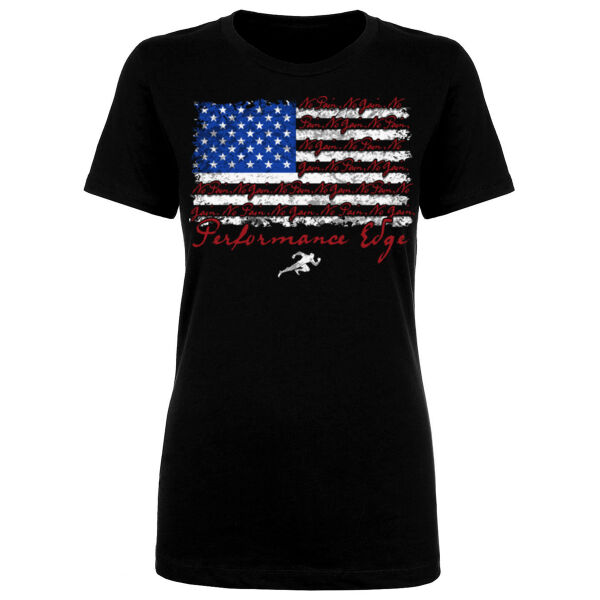 PATRIOT PAIN & GAIN - WOMEN'S FITTED T-SHIRT - $4ZHPVK$ Thumbnail
