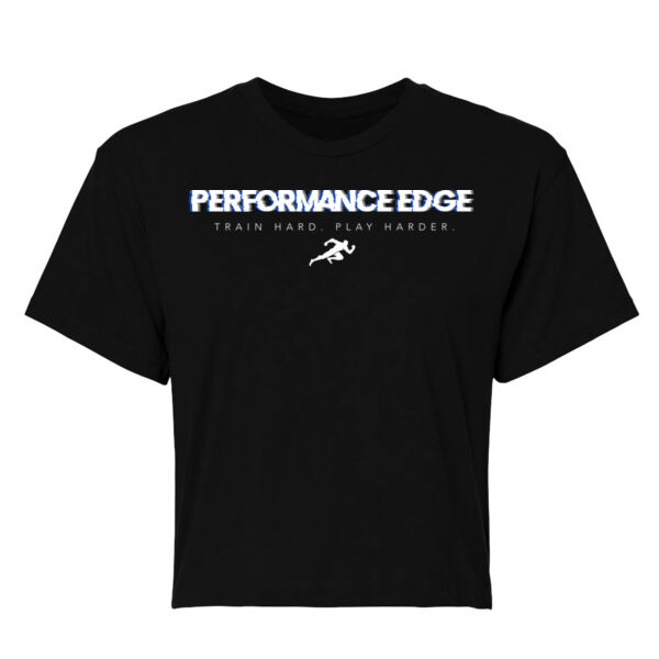 GLITCH - WOMEN'S CROP T-SHIRT - $1QM59C$ Thumbnail