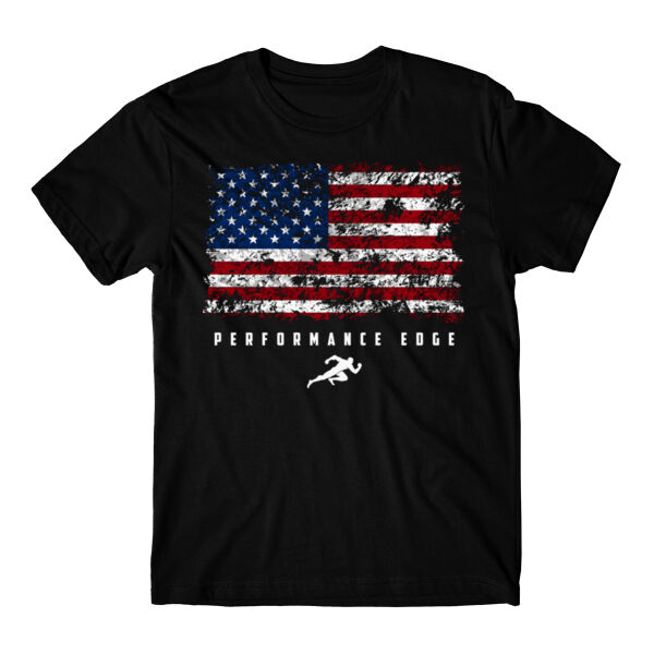 DISTRESSED FLAG - T-SHIRT - $KUAMW4$ Thumbnail